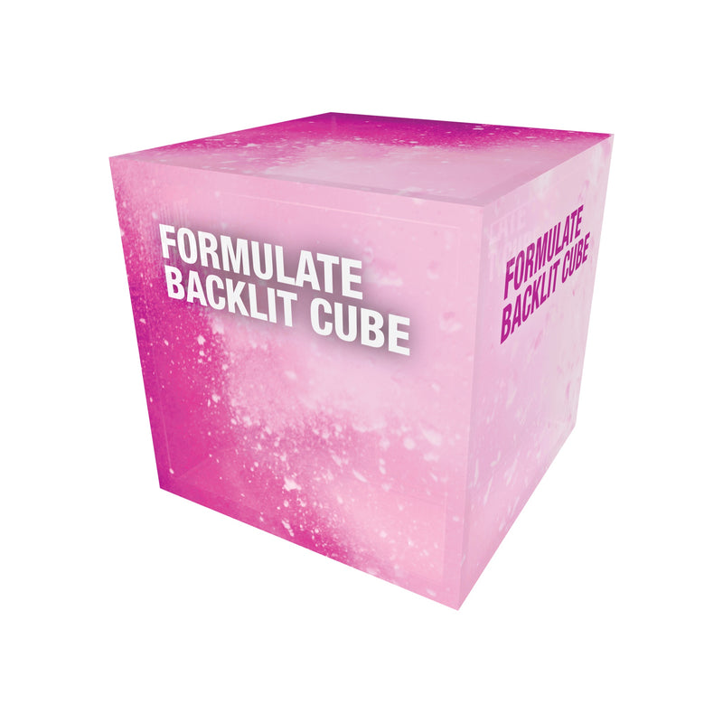 Formulate Backlit Cube