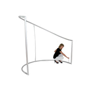Formulate C-Shaped Wall Tension Fabric Structure