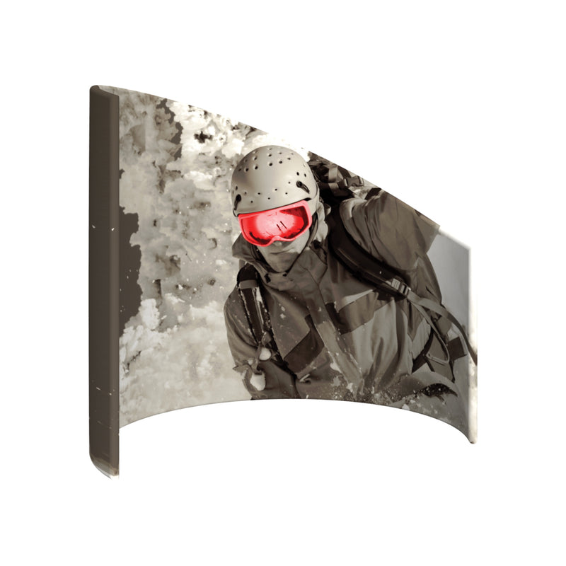 Formulate C-Shaped Wall Tension Fabric Structure