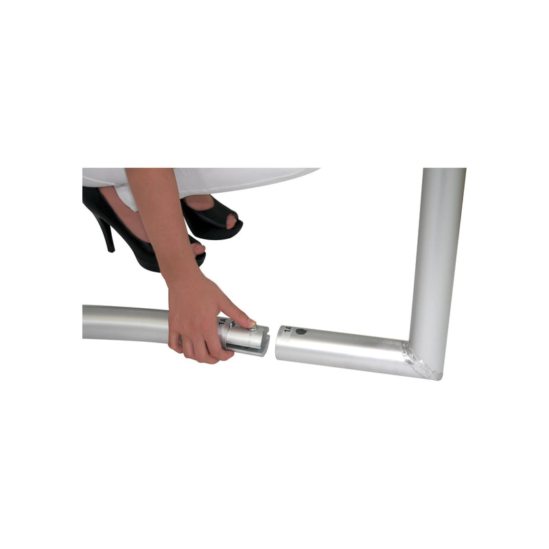 Formulate C-Shaped Wall Tension Fabric Structure