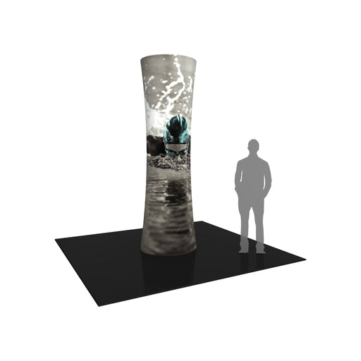 Formulate Cylinder Tower 02 Tension Fabric Structure