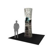 Formulate Cylinder Tower 02 Tension Fabric Structure