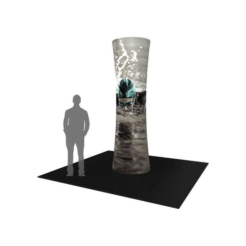 Formulate Cylinder Tower 02 Tension Fabric Structure