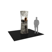 Formulate Cylinder Tower 03 Tension Fabric Structure