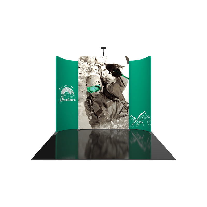 Formulate Designer Series 10ft Fabric Backwall Kit 02
