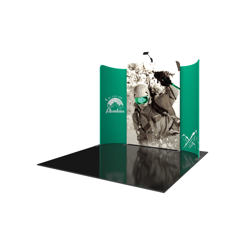 Formulate Designer Series 10ft Fabric Backwall Kit 02