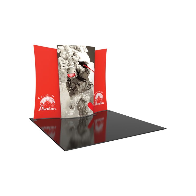 Formulate Designer Series 10ft Fabric Backwall Kit 05