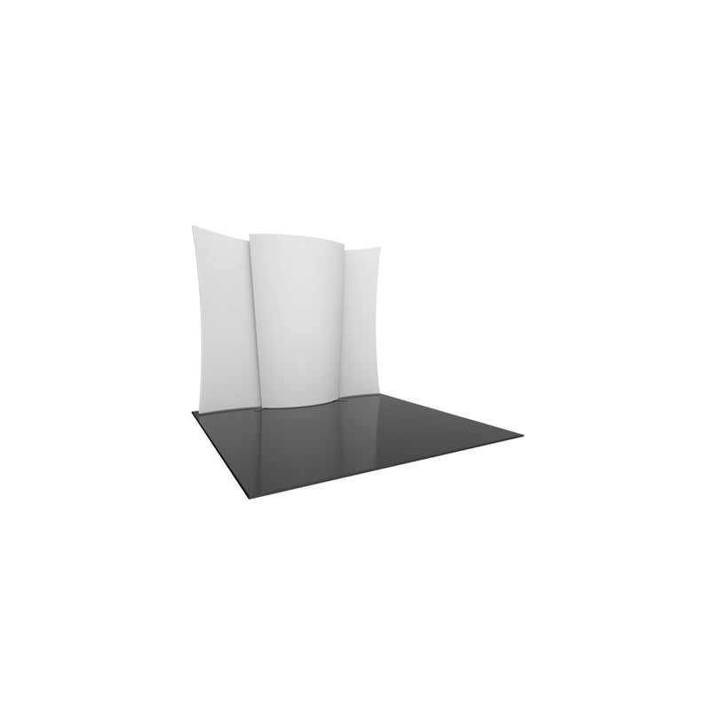 Formulate Designer Series 10ft Fabric Backwall Kit 05