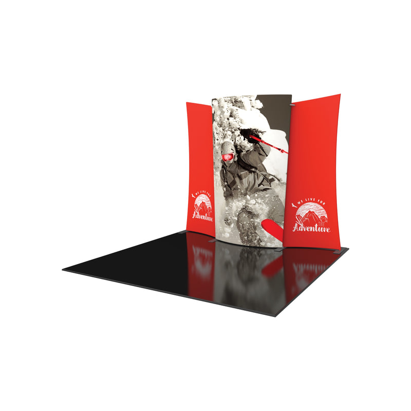 Formulate Designer Series 10ft Fabric Backwall Kit 05