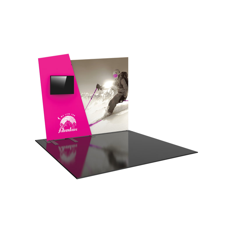 Formulate Designer Series 10ft Fabric Backwall Kit 07