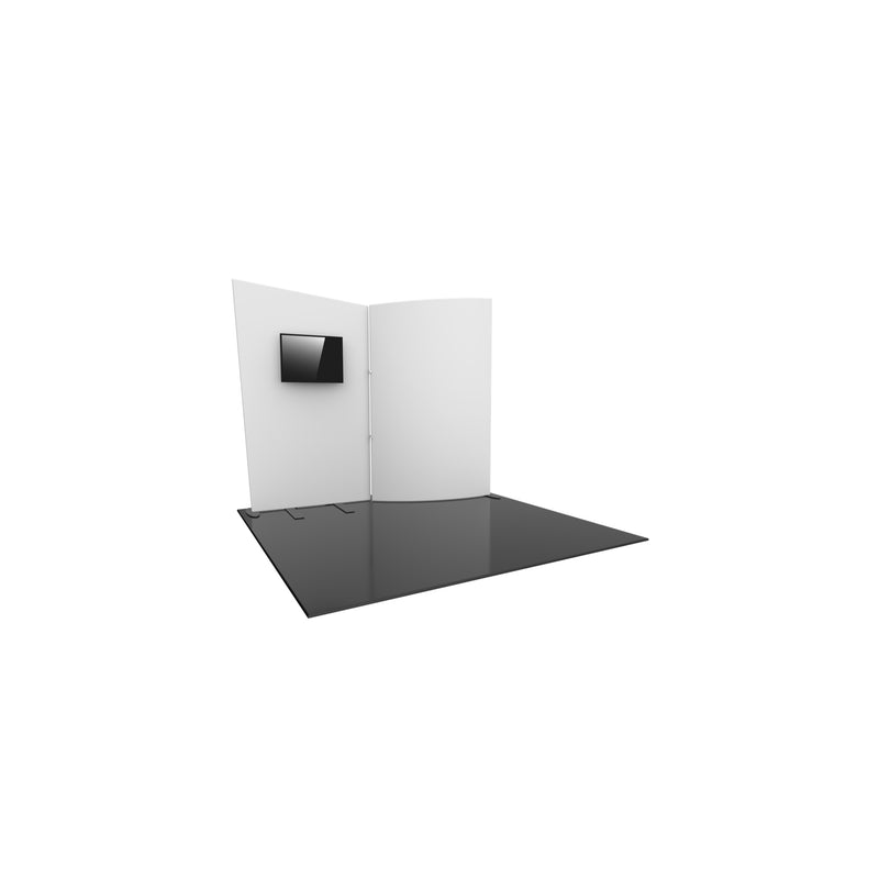 Formulate Designer Series 10ft Fabric Backwall Kit 09