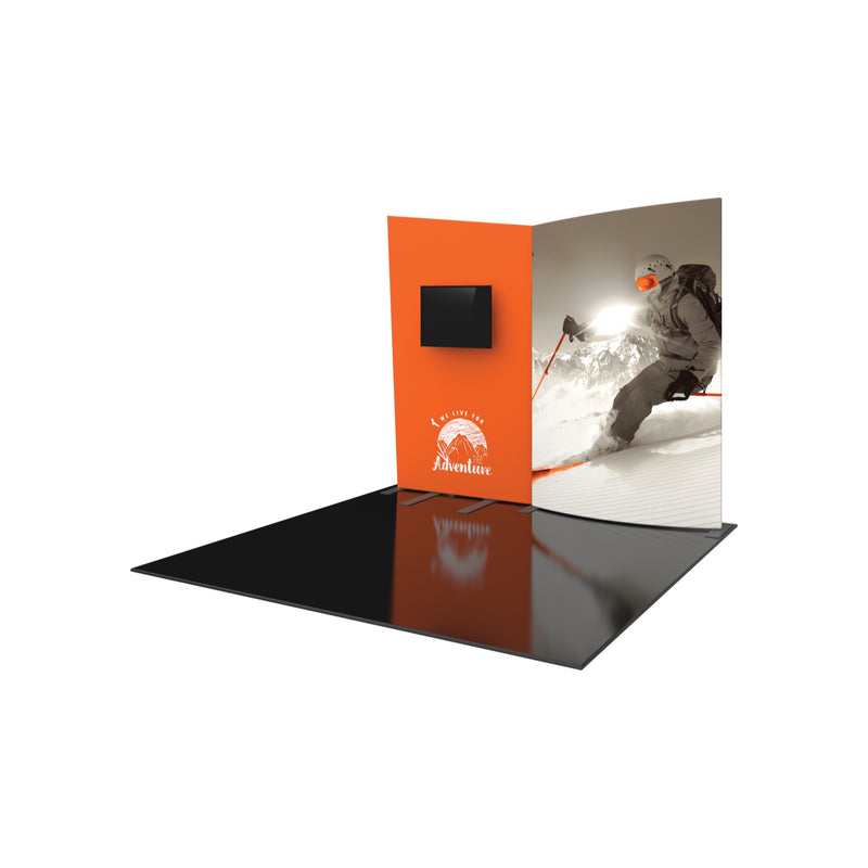 Formulate Designer Series 10ft Fabric Backwall Kit 09