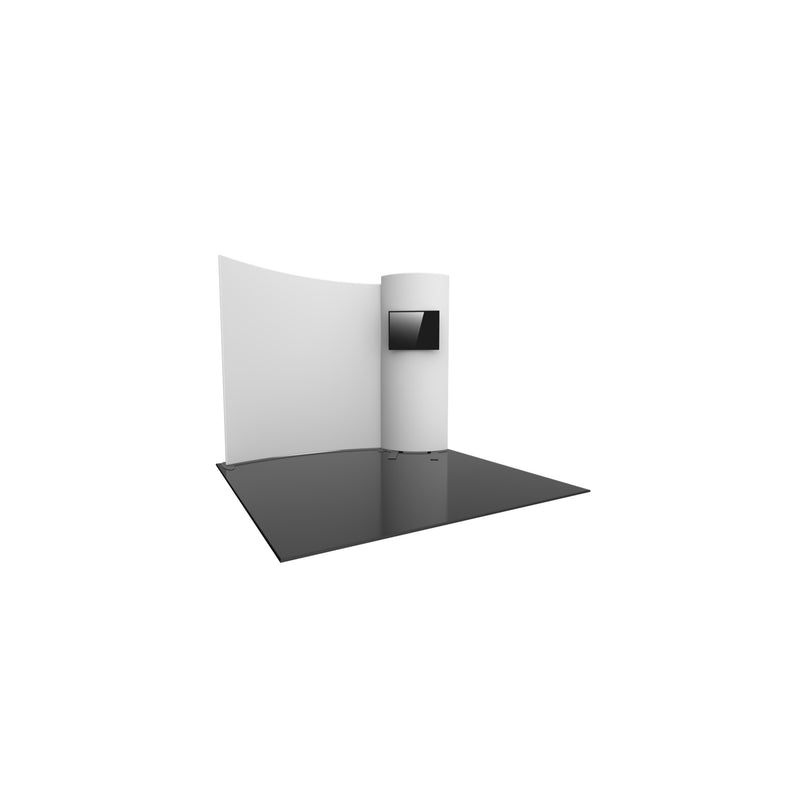 Formulate Designer Series 10ft Fabric Backwall Kit 11