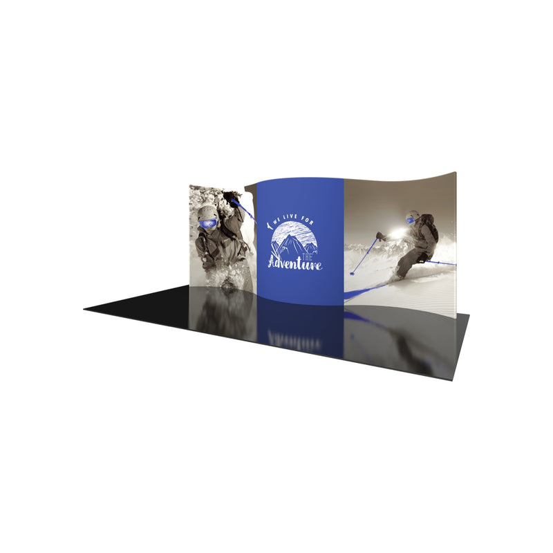 Formulate Designer Series 20ft Fabric Backwall Kit 01