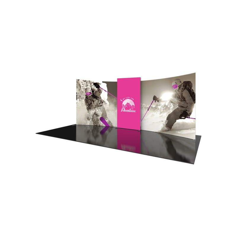 Formulate Designer Series 20ft Fabric Backwall Kit 02