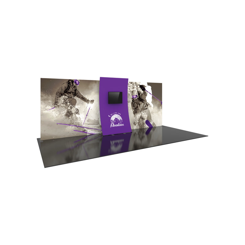 Formulate Designer Series 20ft Fabric Backwall Kit 05