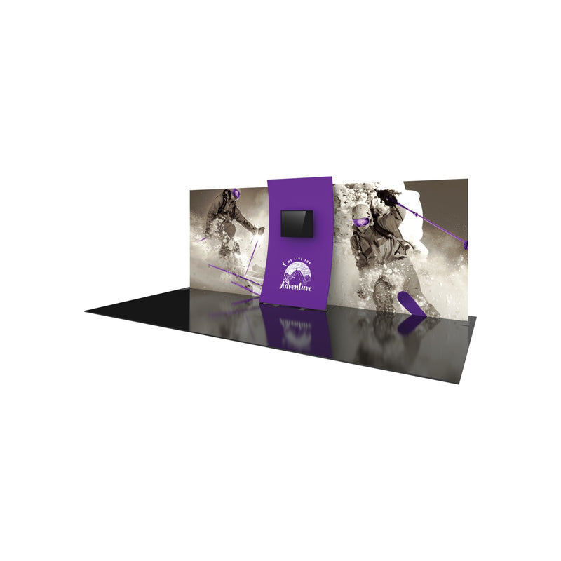 Formulate Designer Series 20ft Fabric Backwall Kit 05
