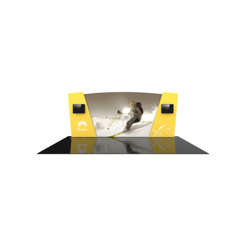 Formulate Designer Series 20ft Fabric Backwall Kit 06