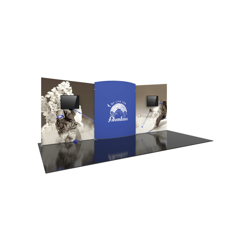 Formulate Designer Series 20ft Fabric Backwall Kit 08