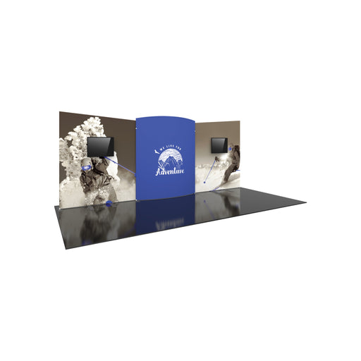 Formulate Designer Series 20ft Fabric Backwall Kit 08