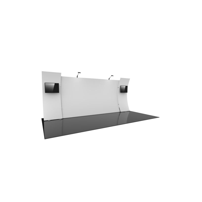 Formulate Designer Series 20ft Fabric Backwall Kit 12