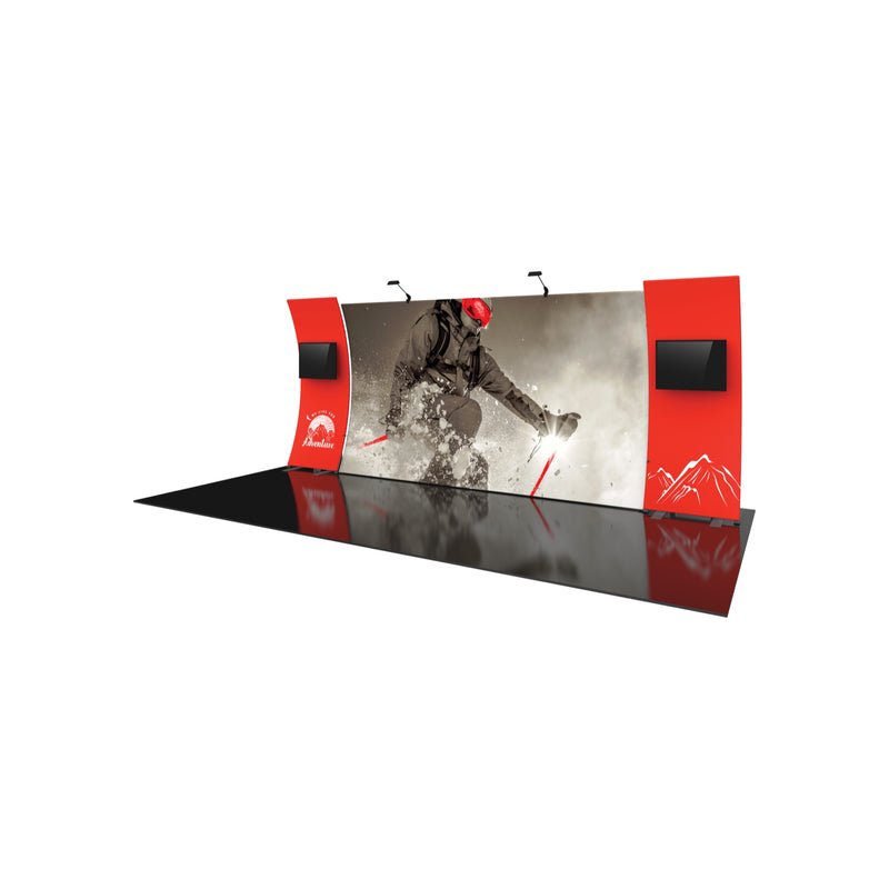 Formulate Designer Series 20ft Fabric Backwall Kit 12