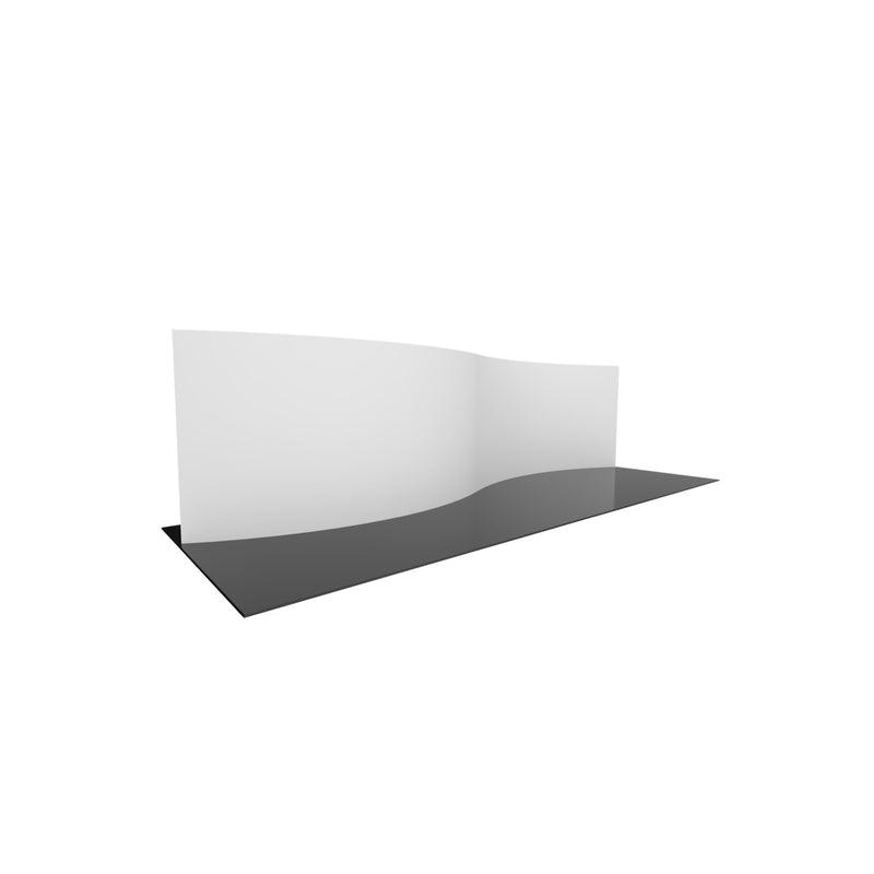 Formulate Designer Series 30ft Fabric Backwall Kit 06