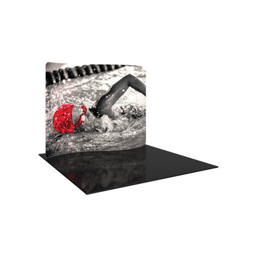 Formulate Essential 10ft Serpentine Curve Fabric Backwall