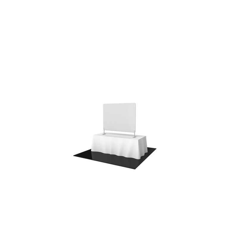 Formulate Essential Tabletop Straight Fabric Backwall