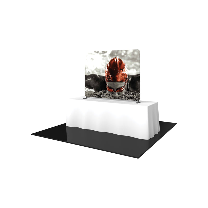 Formulate Essential Tabletop Straight Fabric Backwall