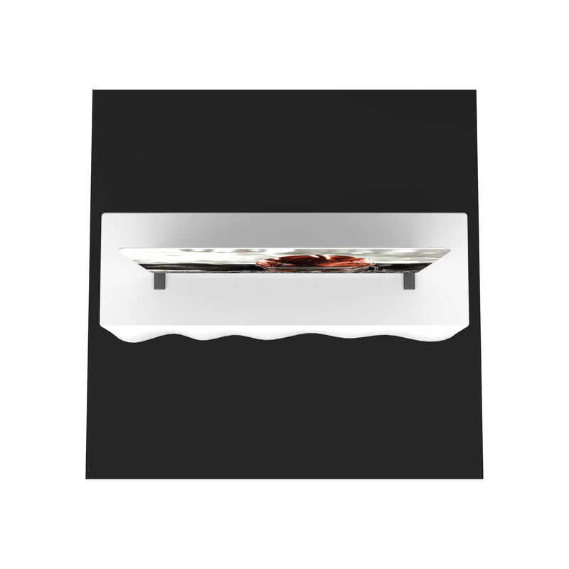 Formulate Essential Tabletop Straight Fabric Backwall