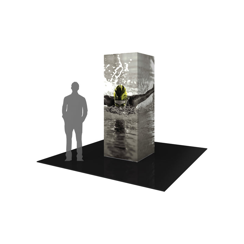 Formulate Four Sided Tower 03 Tension Fabric Structure