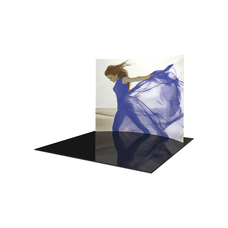 Formulate Master 10ft HC1 Horizontal Curve Fabric Backwall
