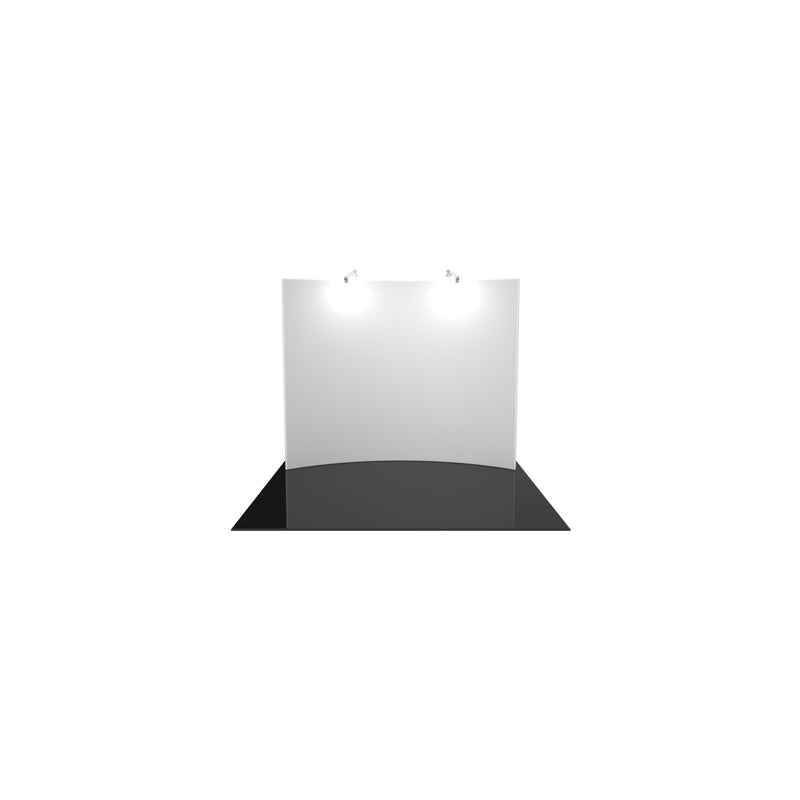 Formulate Master 10ft HC2 Horizontal Curve Fabric Backwall