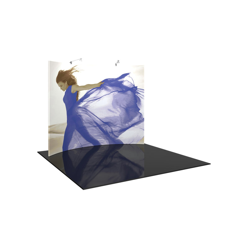 Formulate Master 10ft HC2 Horizontal Curve Fabric Backwall