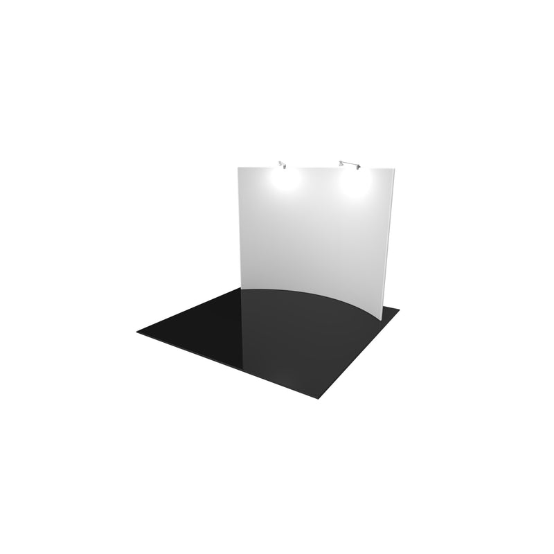 Formulate Master 10ft HC2 Horizontal Curve Fabric Backwall
