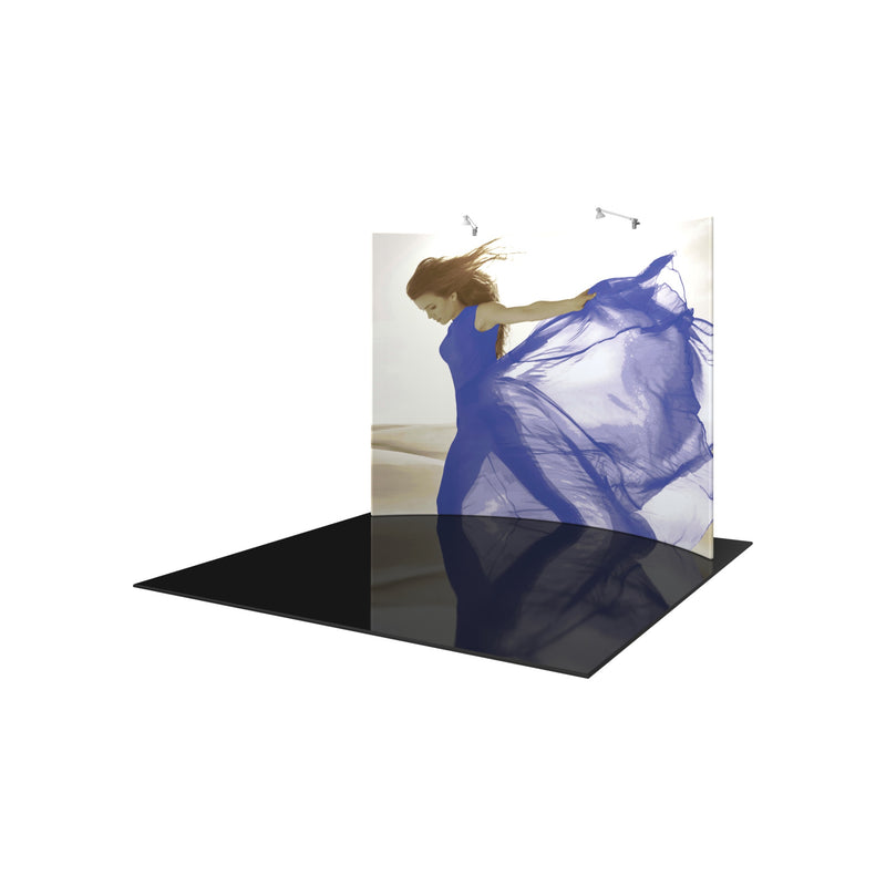 Formulate Master 10ft HC2 Horizontal Curve Fabric Backwall