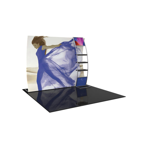 Formulate Master 10ft VC10 Vertical Curve Fabric Backwall