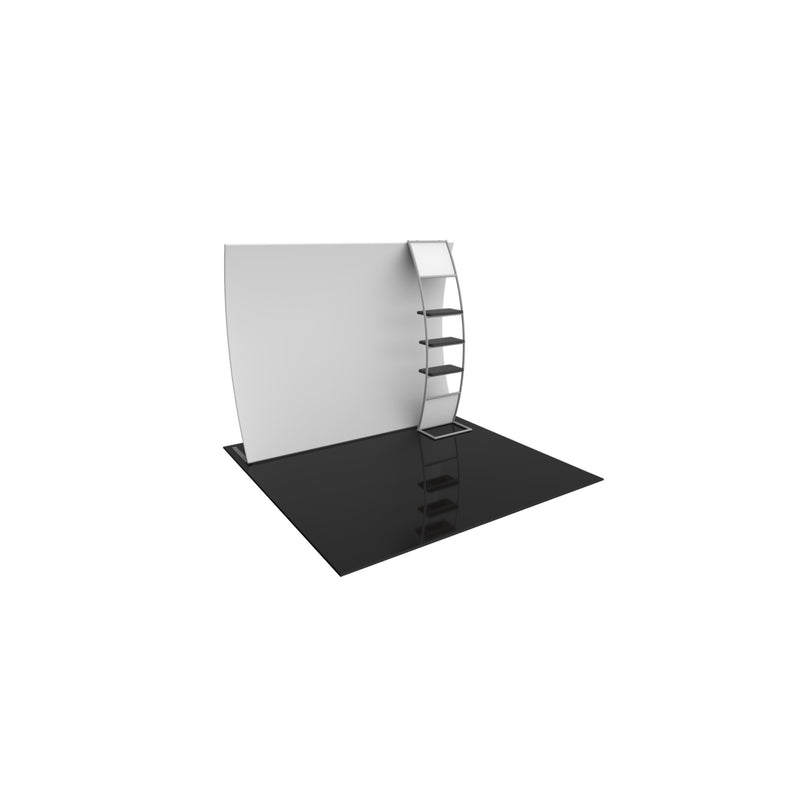 Formulate Master 10ft VC10 Vertical Curve Fabric Backwall