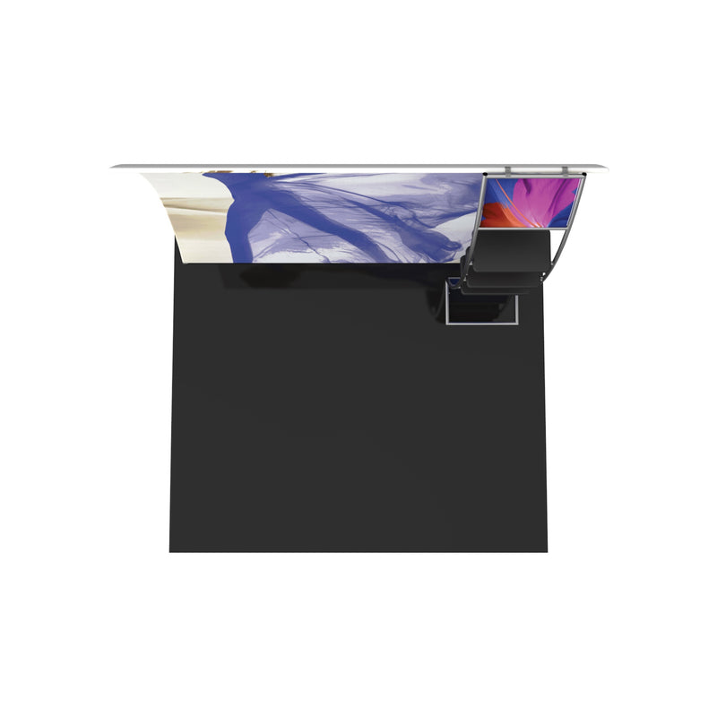 Formulate Master 10ft VC10 Vertical Curve Fabric Backwall