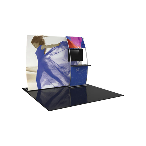 Formulate Master 10ft VC7 Vertical Curve Fabric Backwall