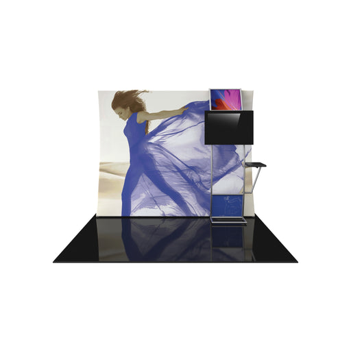 Formulate Master 10ft VC9 Vertical Curve Fabric Backwall