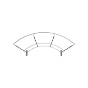 Formulate Master Backwall 2ft Height Extension Hardware