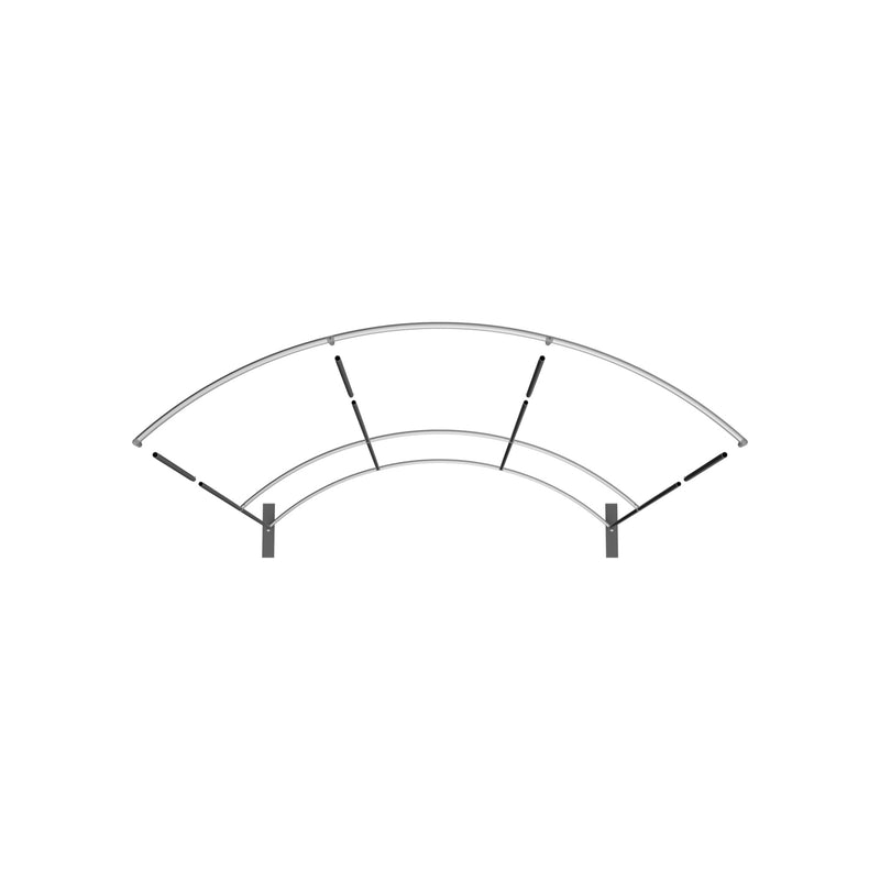 Formulate Master Backwall 2ft Height Extension Hardware