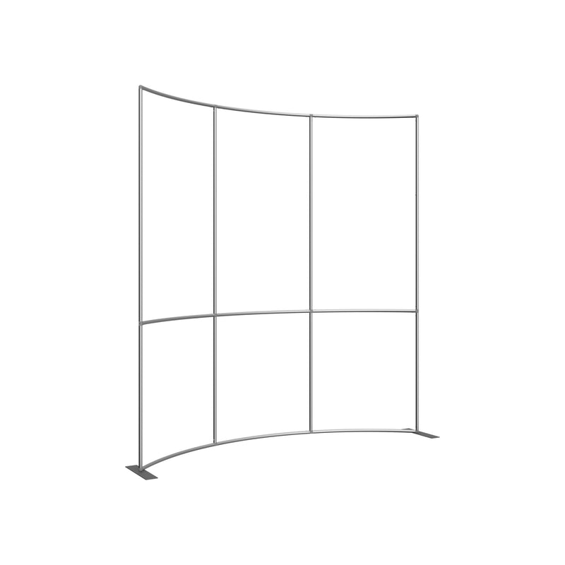 Formulate Master 10ft Horizontal Curve 10ft Tall Fabric Backwall