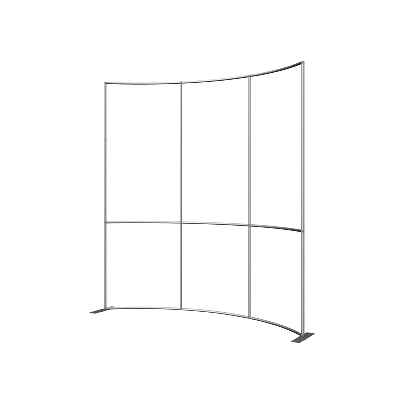 Formulate Master 10ft Horizontal Curve 10ft Tall Fabric Backwall