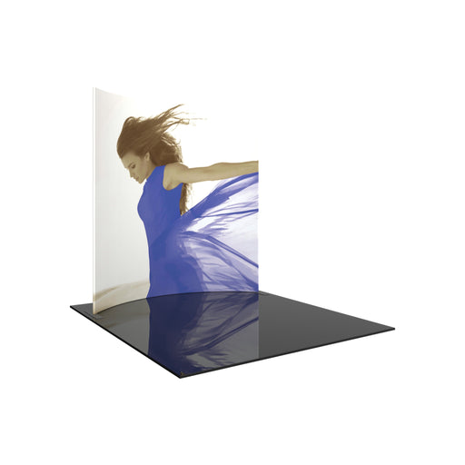 Formulate Master 10ft Horizontal Curve 10ft Tall Fabric Backwall