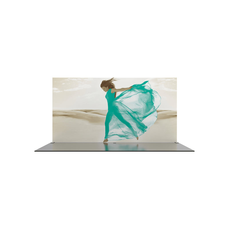 Formulate Master 15ft Straight Fabric Backwall