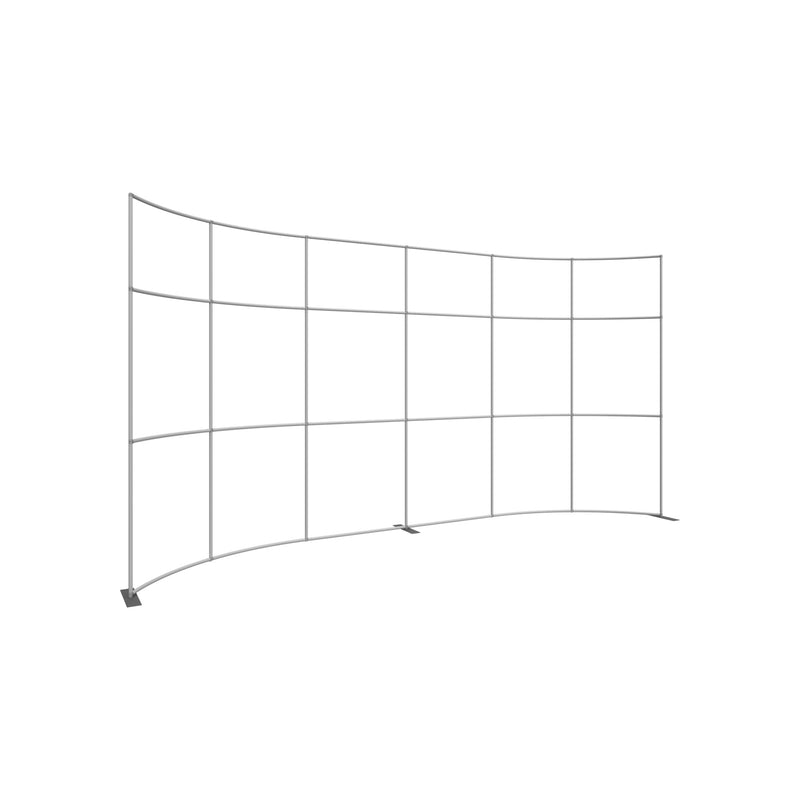 Formulate Master 20ft WH1 Horizontal Curve Fabric Backwall