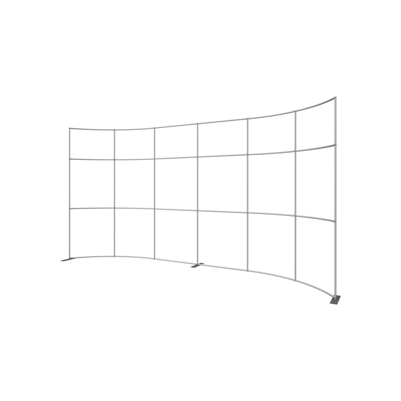 Formulate Master 20ft WH1 Horizontal Curve Fabric Backwall